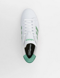 Adidas Grand Court 2.0 Chaussures Blanches Vertes Unisexe — immagine 3