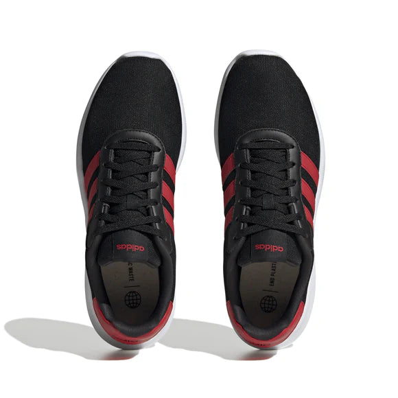 Adidas Lite Racer 3.0 Scarpe Nere Rosse Unisex
