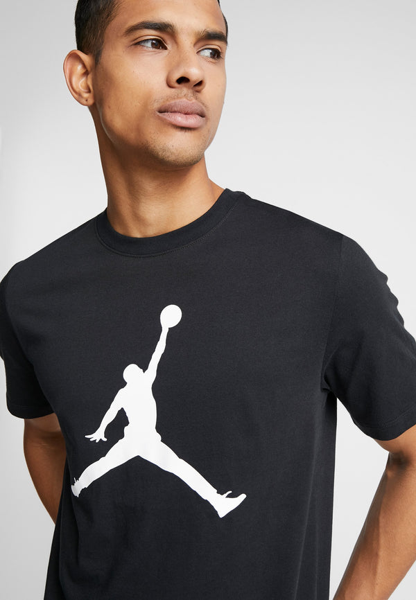 Jordan T-shirt da Uomo Jumpman Logo Nera
