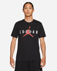 T-shirt Nike Air Wordmark pour homme noire — immagine 3