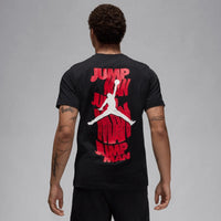 T-shirt Air Jordan Stack Crew Noire Originale pour le Basket — immagine 2