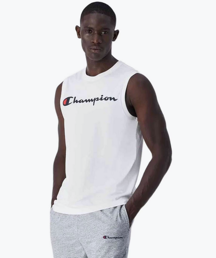 Champion Icons Tank Canotta Bianca Uomo