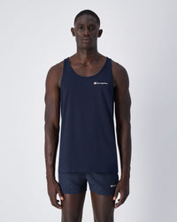 Champion Authentic Athletic Apparel Canotta Blu Uomo — immagine 3