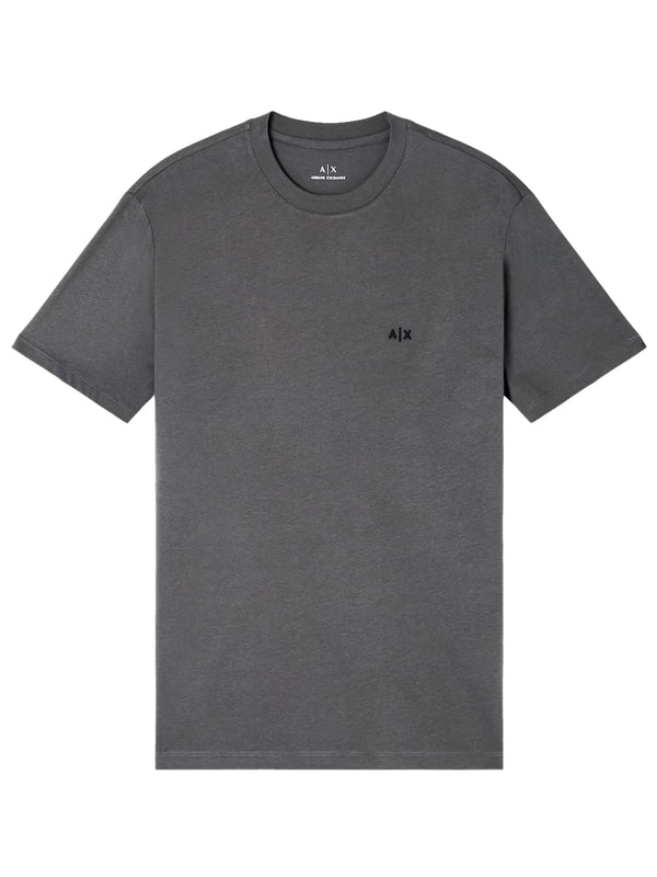 Armani Exchange T-shirt Maniche Corte Grigia Uomo