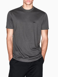 T-shirt Armani Exchange Homme Manches Courtes Grise — immagine 2