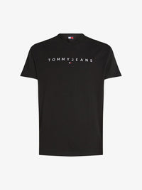 T-shirt Tommy Jeans Noir Homme — immagine 1
