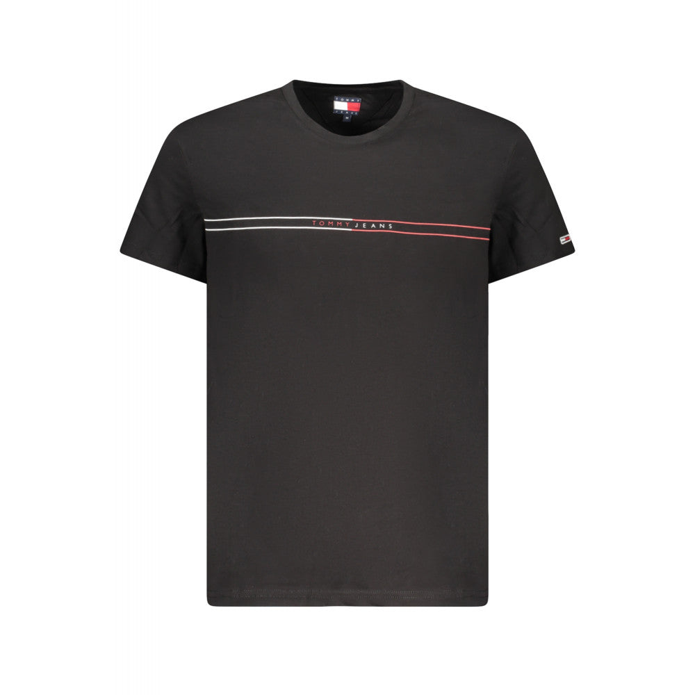T-shirt noire Tommy Hilfiger pour homme