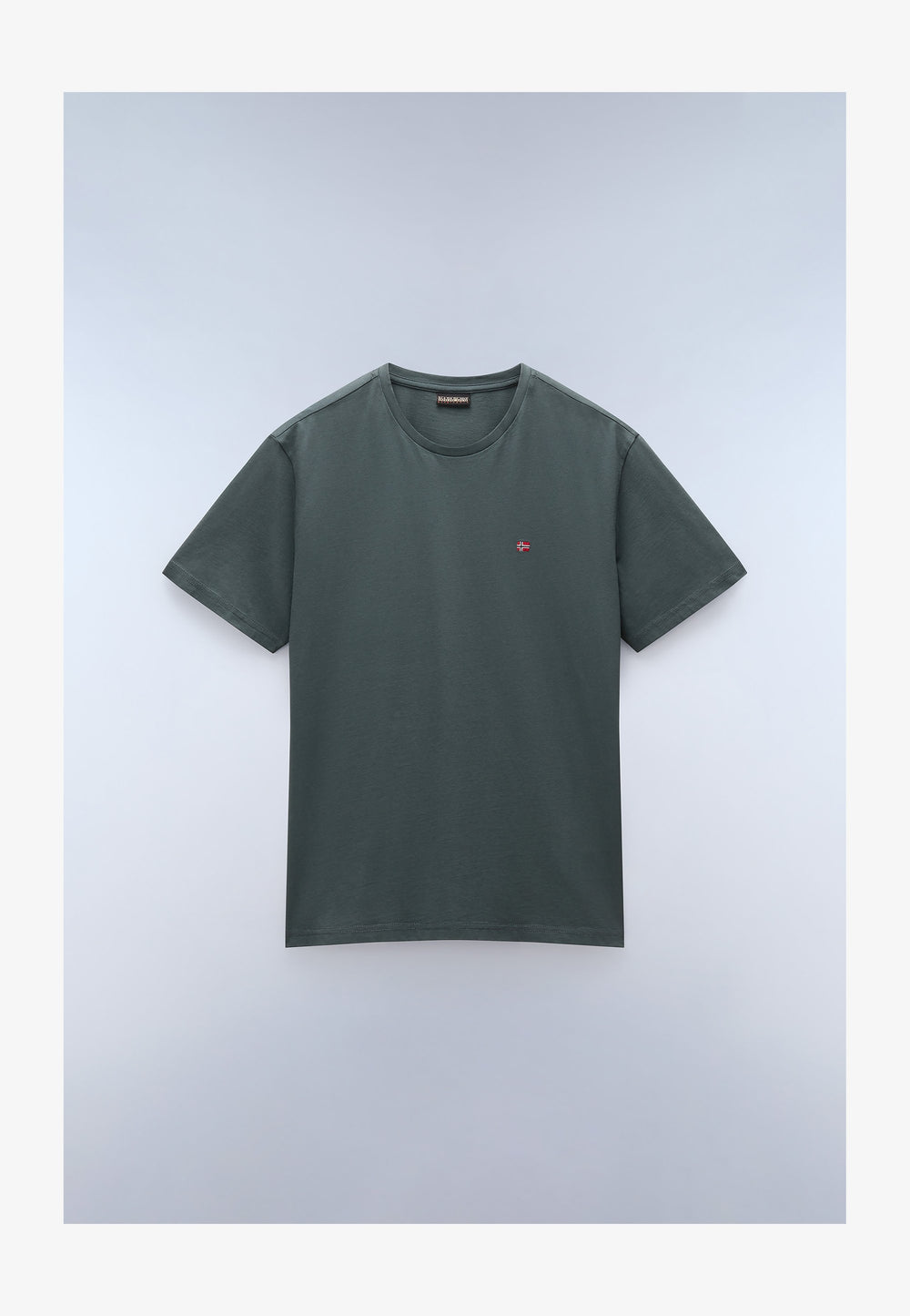 Napapijri Salis SS T-shirt Manches Courtes Vert Homme