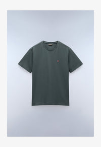 Napapijri Salis SS T-shirt Manches Courtes Vert Homme — immagine 1