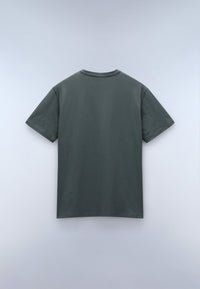 Napapijri Salis SS T-shirt Manches Courtes Vert Homme — immagine 2