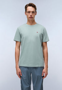 T-shirt manches courtes Napapijri Salis Vert Homme — immagine 3