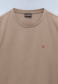 Napapijri Salis SS T-shirt Manches Courtes Beige Homme — immagine 3