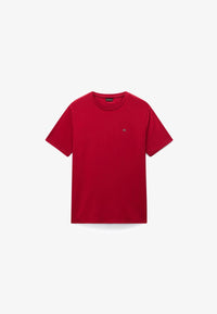 Napapijri Salis SS T-shirt Manches Courtes Rouge Homme — immagine 1
