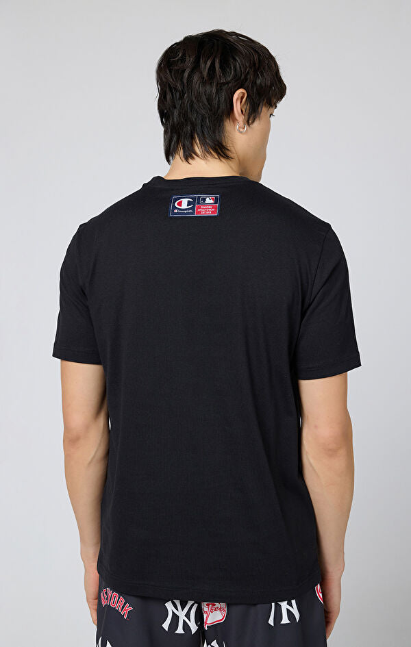 Champion New Yorc T-Shirt Nera Uomo