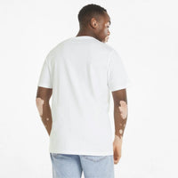 Puma Graphic T-Shirt Bianca Con Stampa Uomo — immagine 2