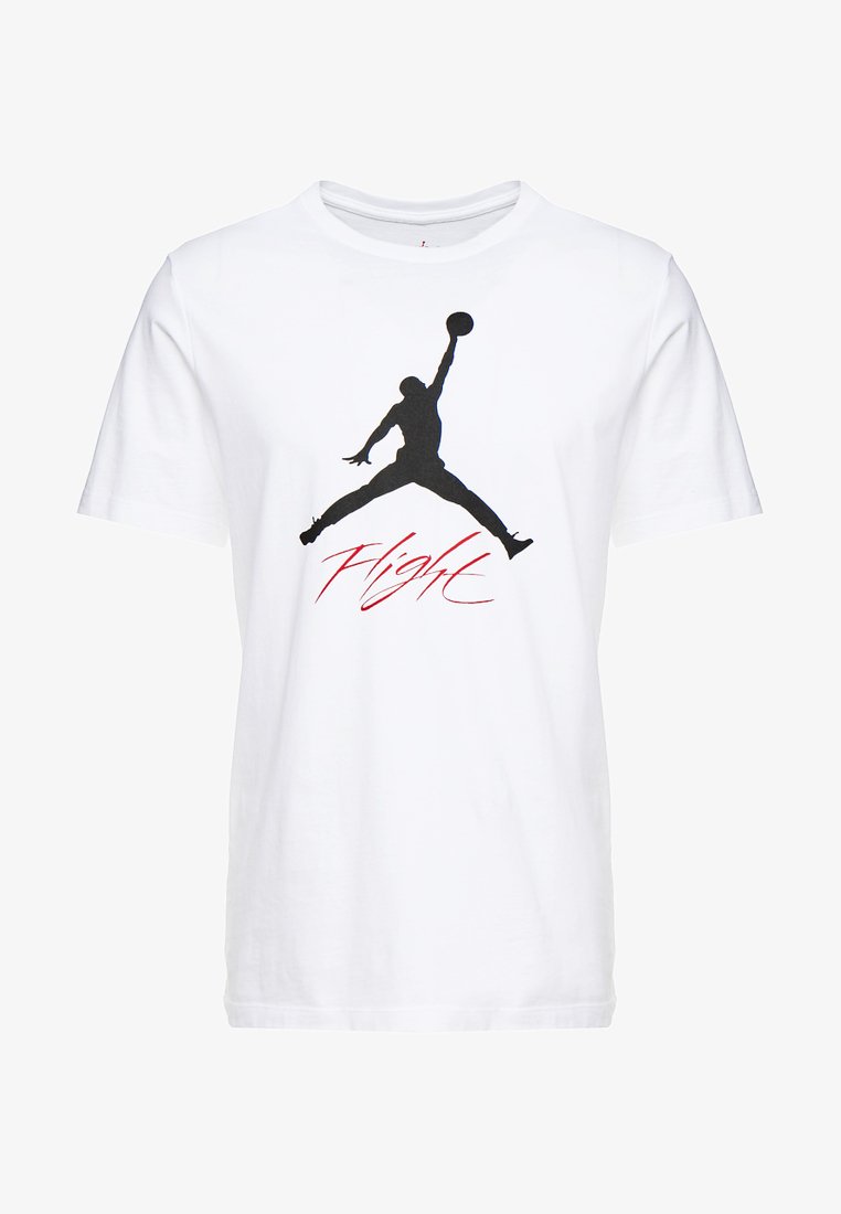T-shirt Jordan Jumpman Blanc Noir Homme