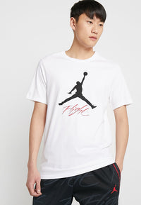 T-shirt Jordan Jumpman Blanc Noir Homme — immagine 2