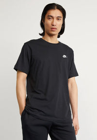 T-shirt Nike Sportswear Club Noir Homme — immagine 2