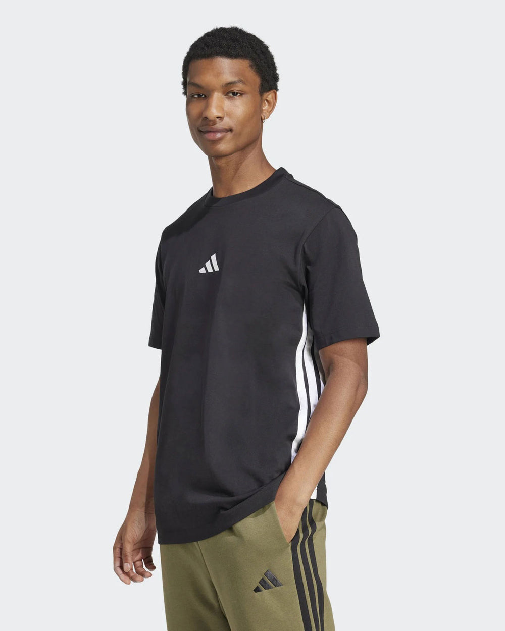 T-shirt Adidas Essentials noire homme