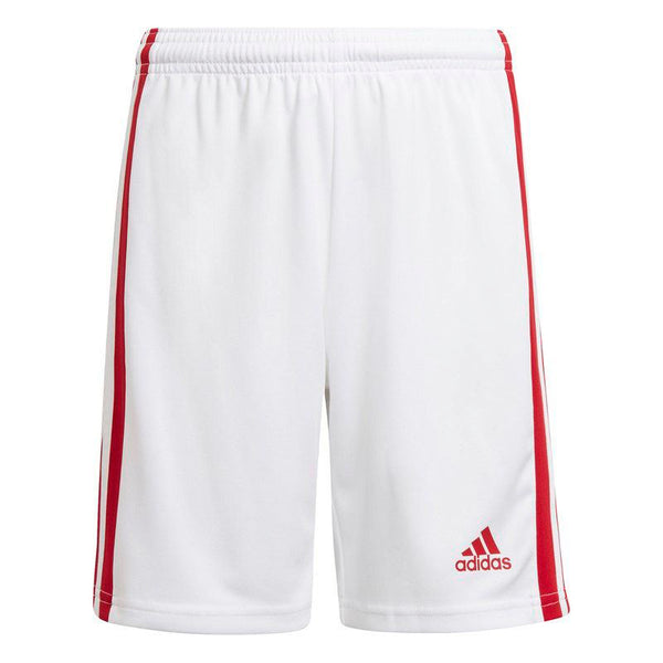 Adidas Squadra 21 Pantaloncini Da Calcio Bianchi Rossi Uomo