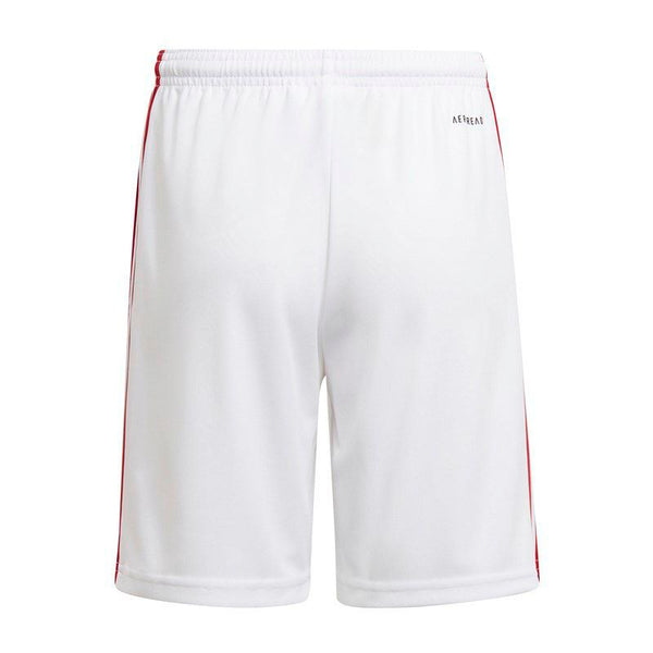 Adidas Squadra 21 Pantaloncini Da Calcio Bianchi Rossi Uomo