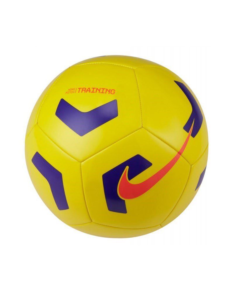 Ballon de Football Nike Pitch Training Jaune Bleu