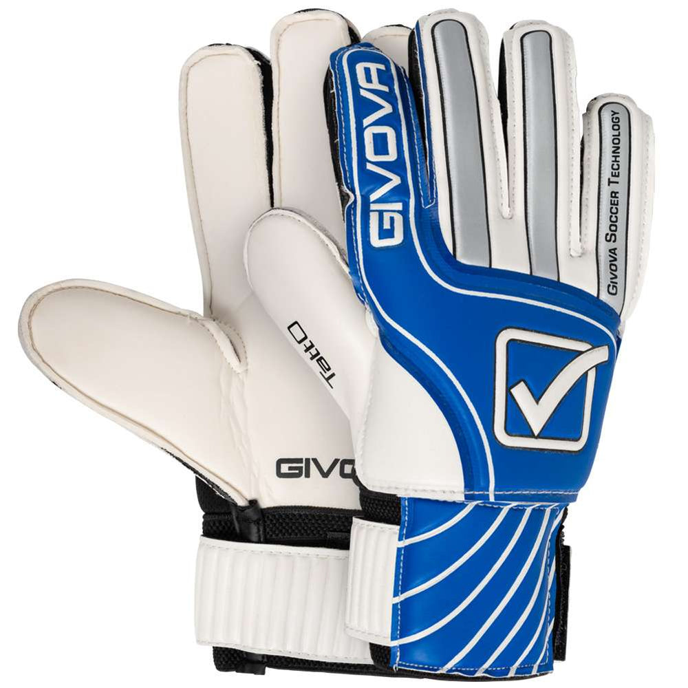 Givova Tatto Gants De Gardien De But Blanc Bleu Enfant