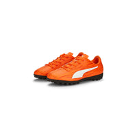 Puma Rapido III TT Scarpe da calcetto arancioni  bianche Bambini Ragazzi — immagine 1