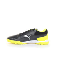 Puma Truco III TT Chaussures de football en salle Jaune Noir Unisexe — immagine 1