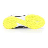 Puma Truco III TT Chaussures de football en salle Jaune Noir Unisexe — immagine 3