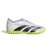 Chaussures de football Adidas Predator Accuracy 4 Turf Blanches Jaunes Unisexe — immagine 1