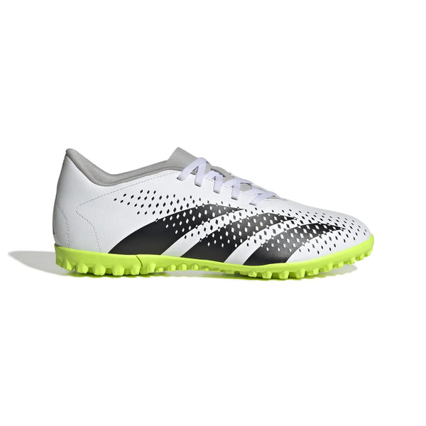 Adidas Predator Accuracy 4 Turf Boots Scarpe Da Calcetto Bianco Giallo Unisex