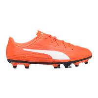 Puma Rapido III TT Scarpe da calcetto arancioni  bianche Bambini — immagine 1