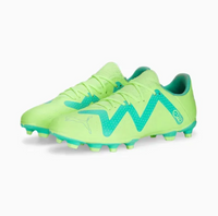 Chaussures de foot Puma Future Play FG/AG Vert Unisexe — immagine 3