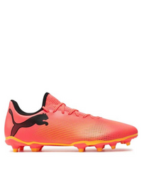 Puma. Future 7 Play FG/AG M Chaussures de football Orange unisexe — immagine 2