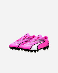 Chaussures de football Puma Ultra Play Rose Mixte — immagine 2