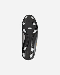Chaussures de football Nike Jr Phantom Gx Ii Club Fg blanches et noires pour enfants — immagine 3