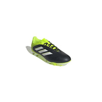 Chaussures de football Adidas Copa Pure 3 Club FG noires et jaunes unisexes — immagine 3