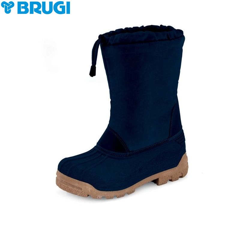 Brugi Bottes après-ski bleues pour enfants