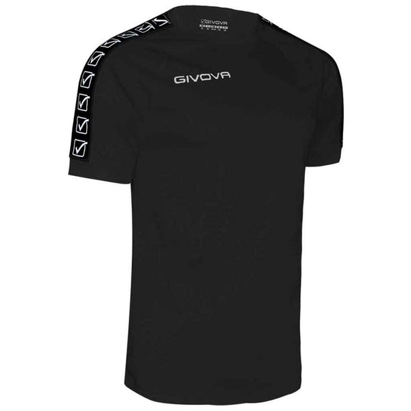 Givova Poly T-shirt Materiale Tecnico Nero Unisex