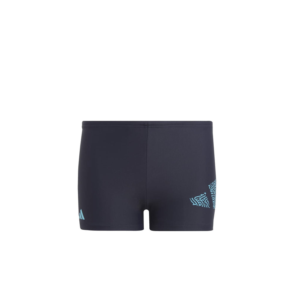 Maillot de bain Adidas 3 Bar Logo Box Bleu Enfants Garçons
