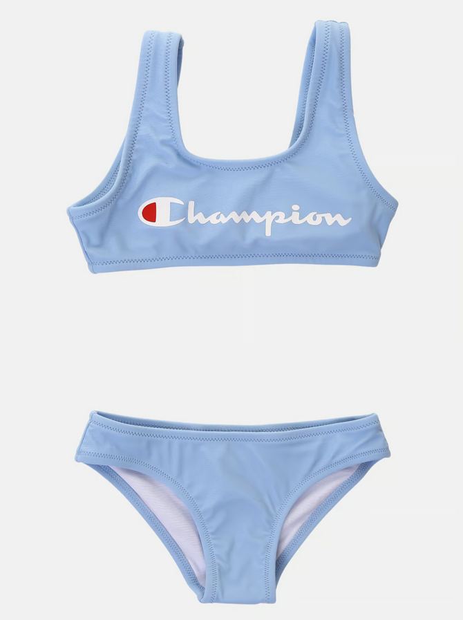 Ensemble 2 pièces Champion bleu clair pour fille
