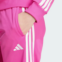 Adidas Essentials 3-Stripes Completo Tuta Fuxia Donna — immagine 4