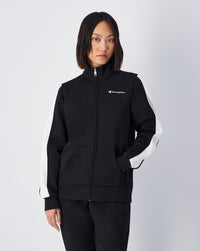 Champion Completo Tuta Nera Bianca Donna — immagine 4