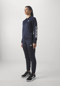 Adidas Linear Completo Tuta Nero Donna — immagine 2