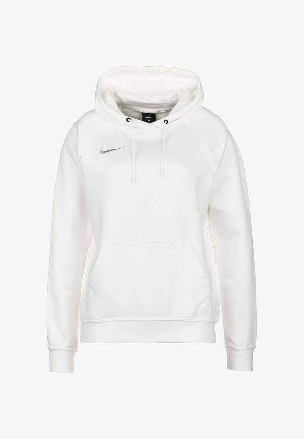 Nike Team Club 20  Felpa Con Cappuccio Bianca Donna