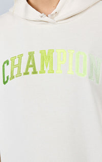 Champion Icons Sweat à Capuche Jaune Vert Femme — immagine 4
