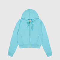 Champion Mineral Sweatshirt zippée à capuche bleu ciel femme — immagine 1