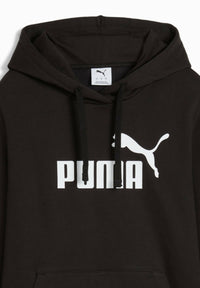 Puma Ess Logo Hoodie FL Sweatshirt à Capuche Noire Femme — immagine 3