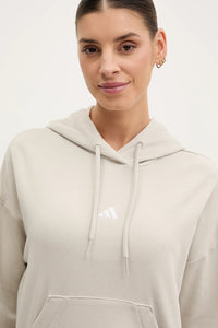 Adidas Essentials Sweatshirt à Capuche Beige Femme — immagine 4